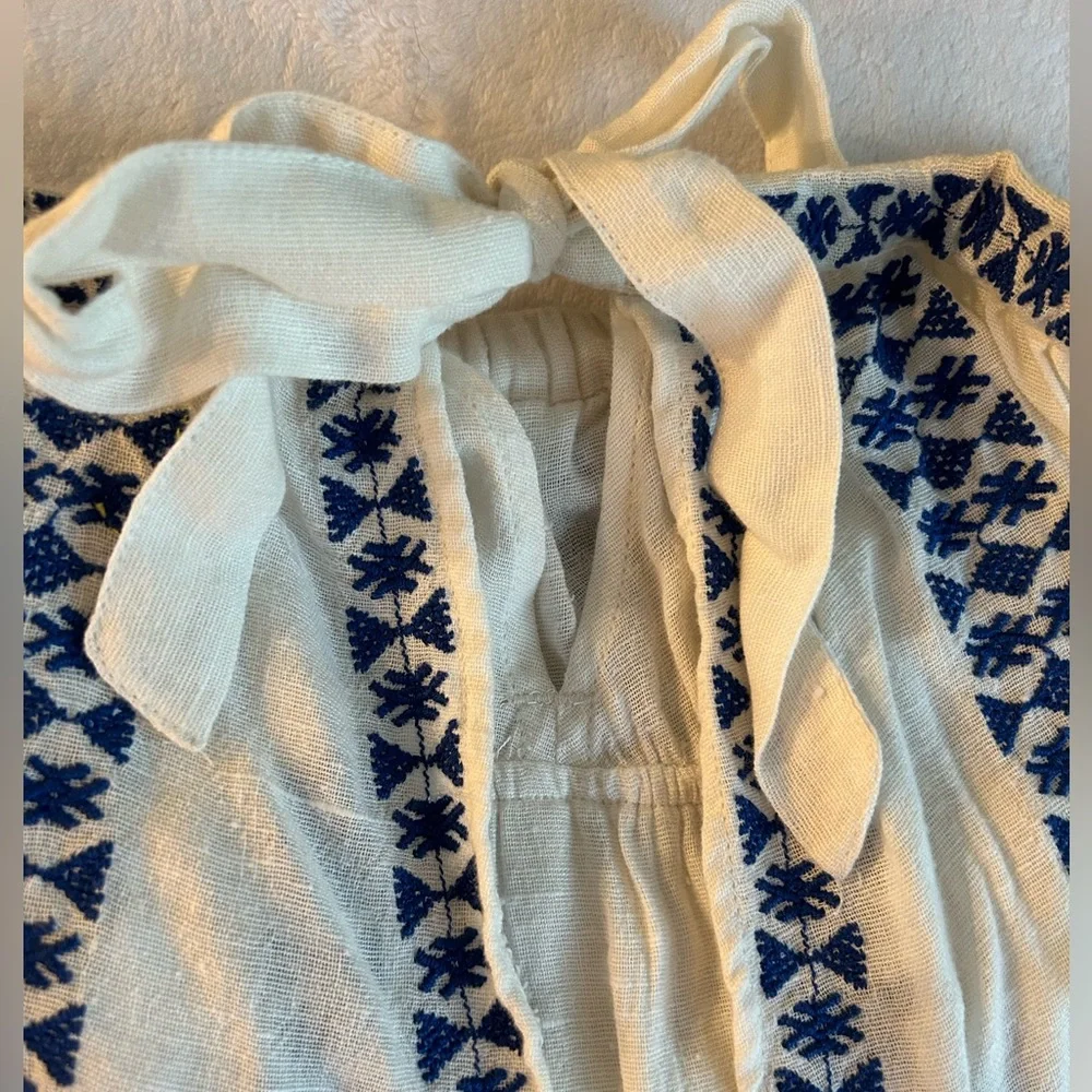 Free People Wild Romance Embroidered Dress in Ivory. Women’s Medium - Picture 12 of 15